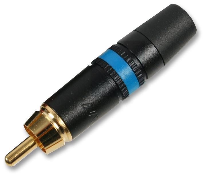 Phono Plug, Blue