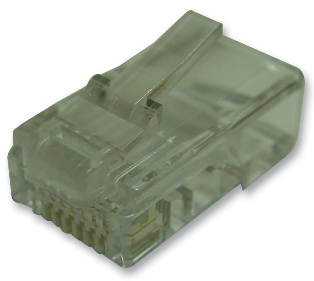 GTK - RJ45 Plug, Round Entry, 10 Pack