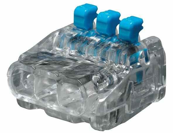 IDEAL - Lever Wire Connectors, 3 Port, 40 Pack