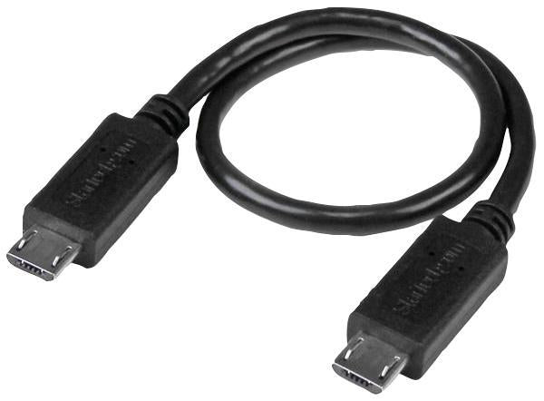 Micro USB to Micro USB 2.0 OTG Lead, 0.2m