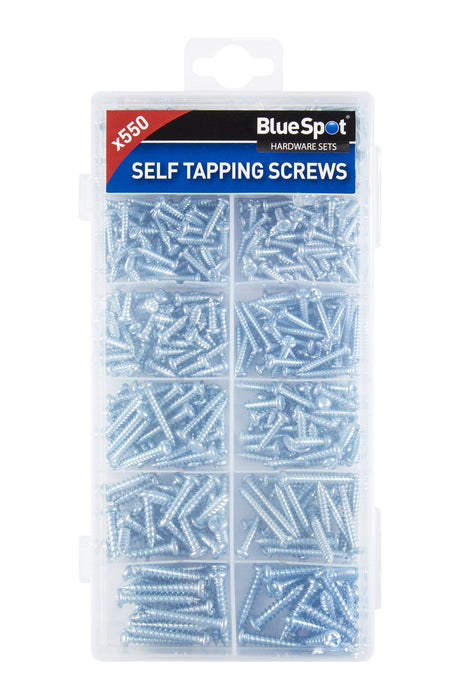 550 Pce Assorted Self Tapping Screw Set