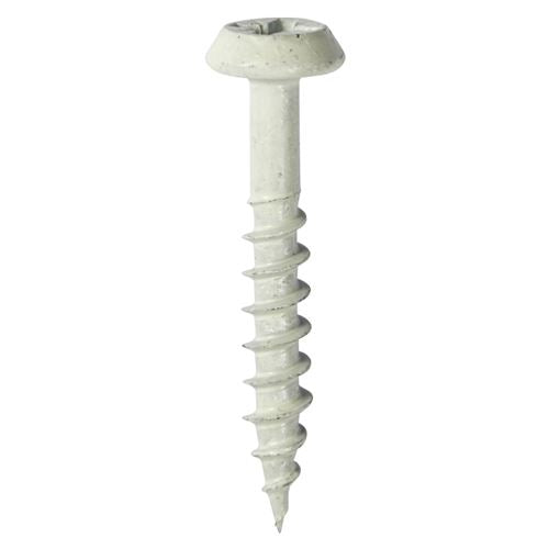 Rainwater Screw - White