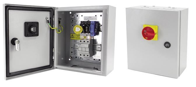 Interlocked Fused Switch, 3P+N, 32A