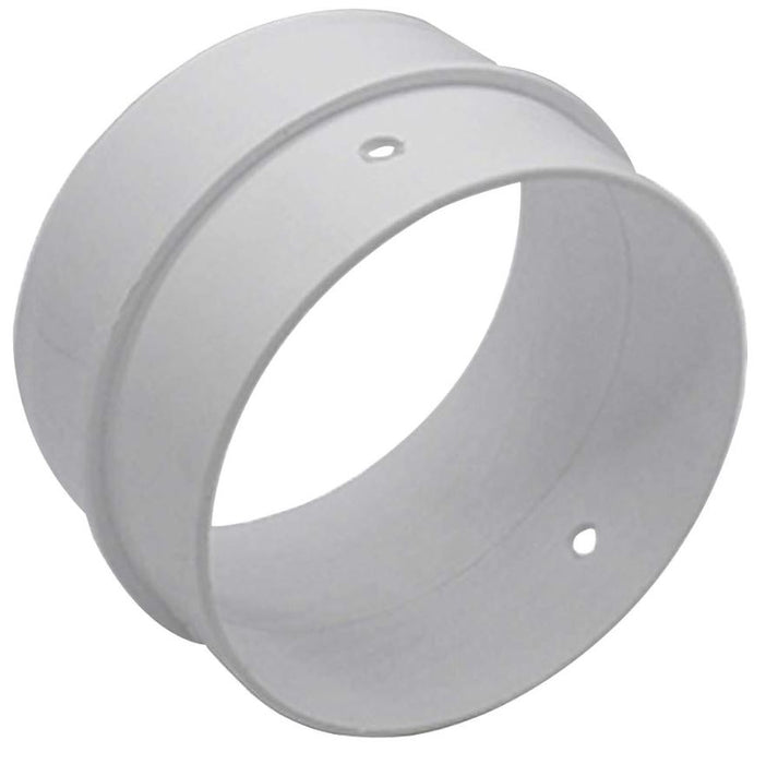 Straight Pipe Connector for 100mm Flexible Ducting Hose