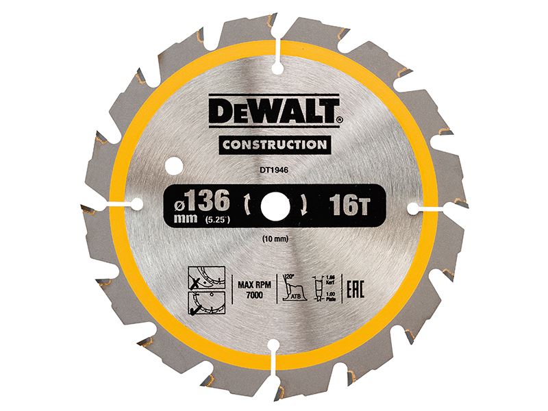 Cordless Construction Trim Saw Blade