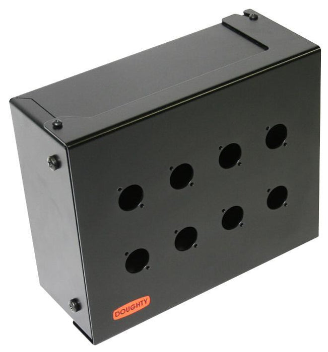 Tough Box Punched for 8x XLR - Black