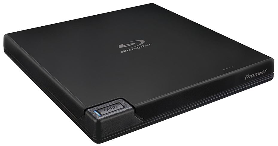 6x Slim External Blu-ray Writer with 4K Ultra HD Playback