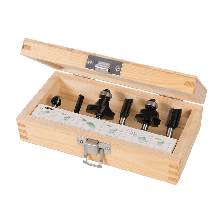 1/4" Router Kit 6pce - 6pce