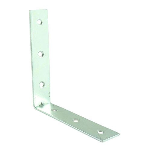 Metal Corner Braces - Zinc. Various Sizes and Pack Sizes