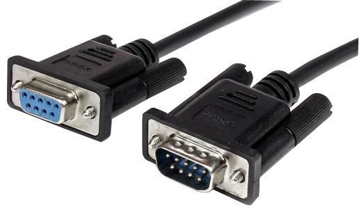 9 Way D Male to Female RS232 Serial Cable