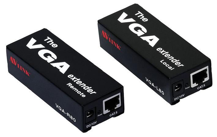 VGA Over Cat5 Extender - 80m Range