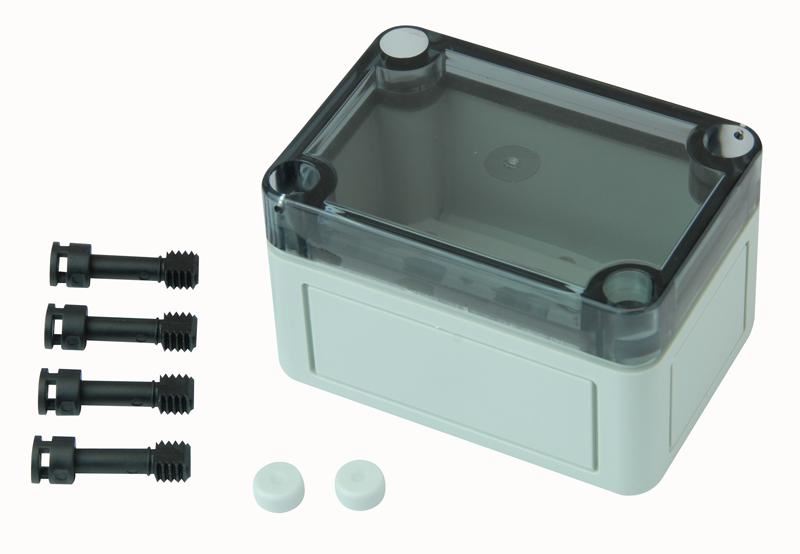 IP66 Polystyrene Enclosure with Transparent Lid