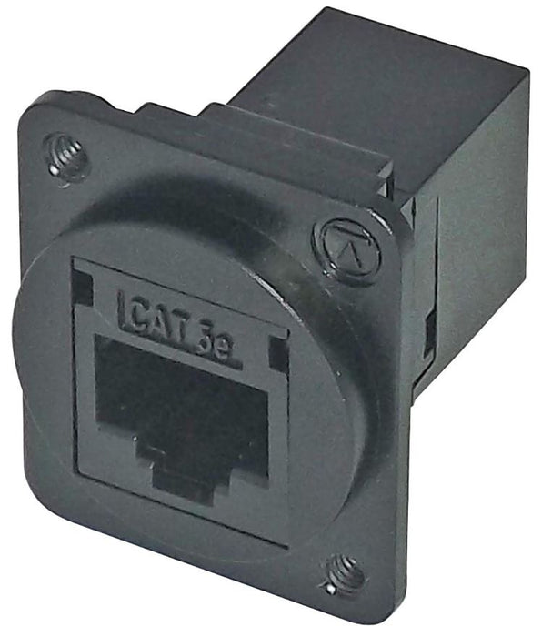 Cat5e Unshielded RJ45 Keystone D Universal Coupler