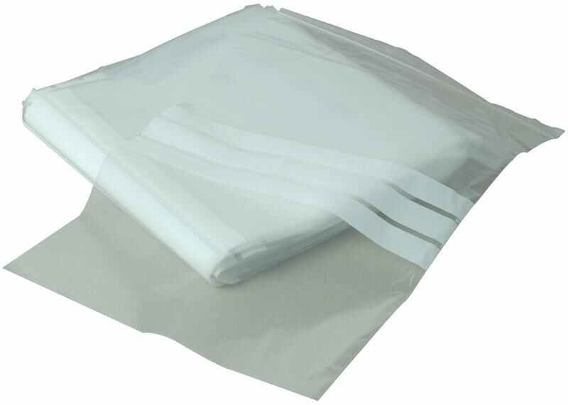 230mm x 325mm Write On Clear Gripper Plastic Bags - Pack of 100