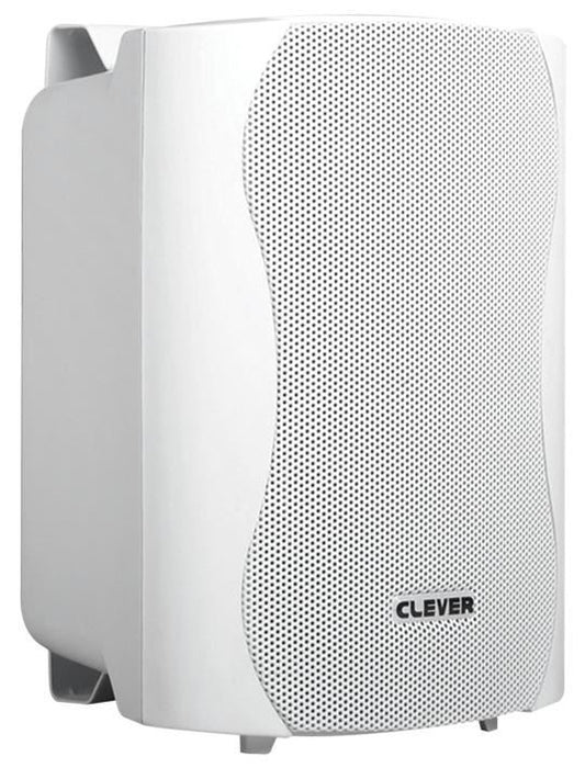 100V ABS Speakers, 25W RMS, IP44 - White (Pair)