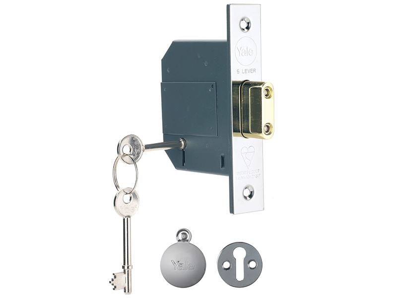 Hi-Security BS 5 Lever Mortice Deadlock