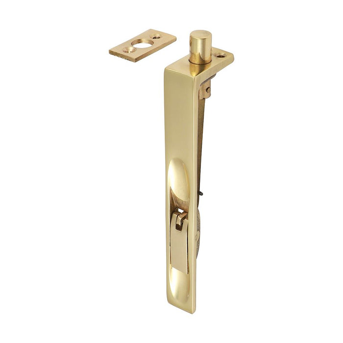 Lever Action Flush Bolt - Polished Brass (Size 150 x 19mm - 1 Each)