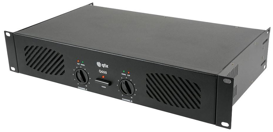 Stereo Power Amplifier, 2x 150W RMS - 2U