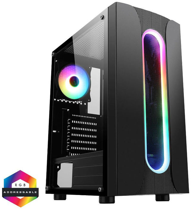 Sauron ATX PC aRGB Gaming Case , Black