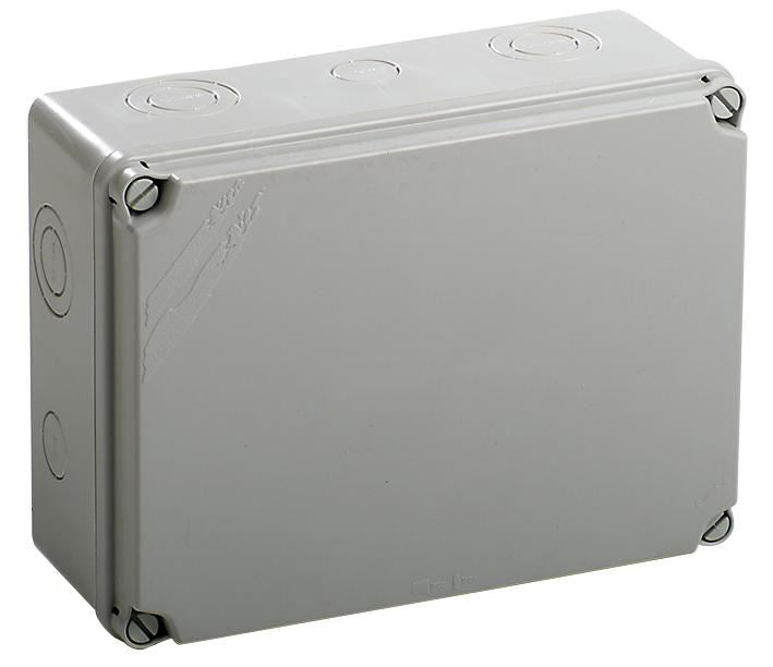 IP65 Polystyrene Junction Box Enclosure with Pre-moulded Cable Entries