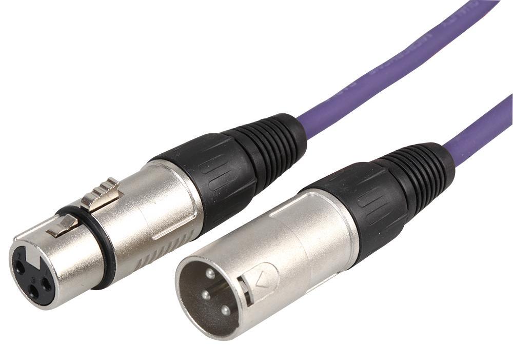 3 Pin XLR Male to Female Microphone Lead