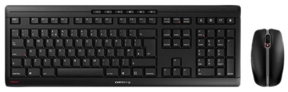 CHERRY STREAM Desktop Recharge Wireless Keyboard & Mouse Set