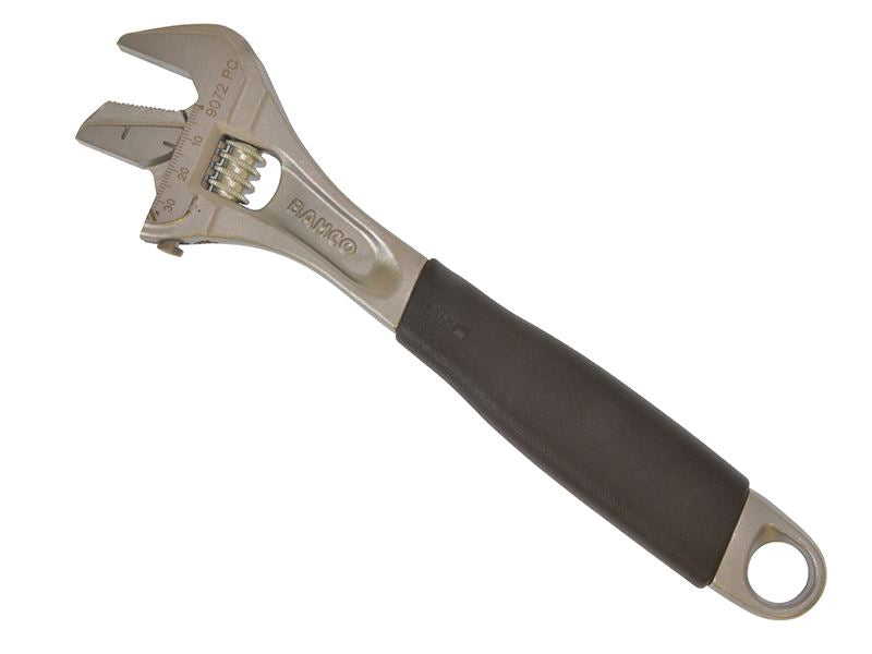 Adjustable Wrench 90 Series Chrome Reversible Jaw