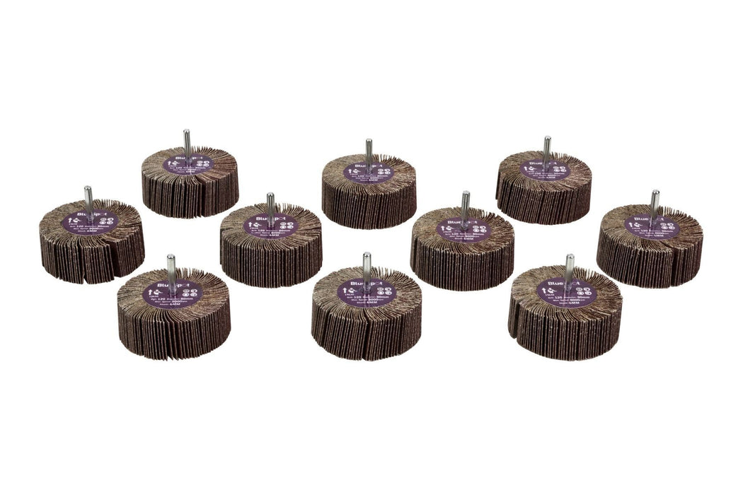 80mm Flap Wheels In Box - 10 Piece