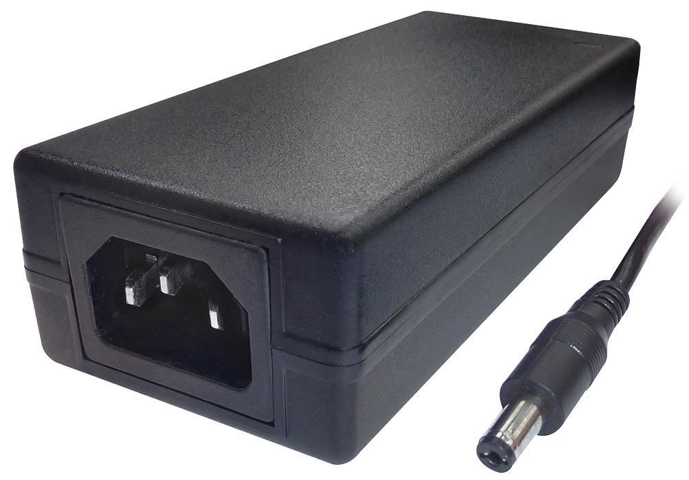 12V, 5A, Desktop Power Supply (Level VI), 2.1mm Plug