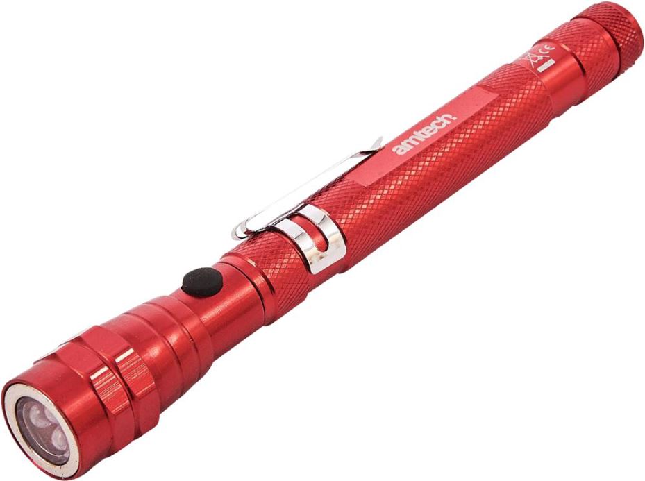 Telescopic LED Torch & Magnetic Pick-Up Tool