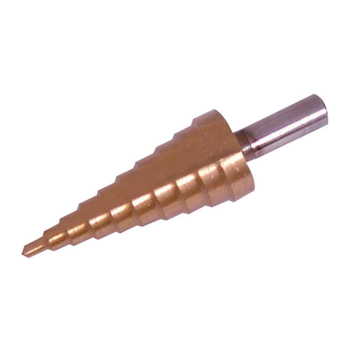 Titanium-Coated HSS Step Drill