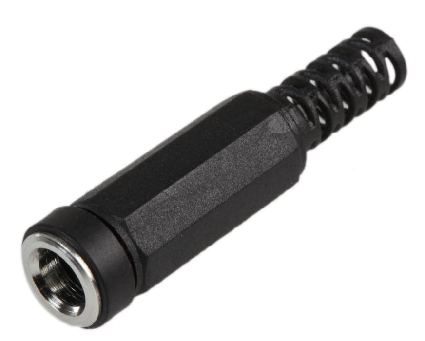 2.5mm Inline DC Socket, Strain Relief