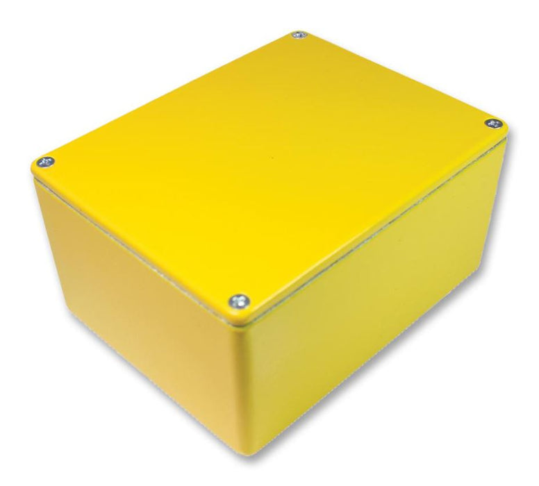 IP54 Yellow Die Cast Aluminium Project Enclosure