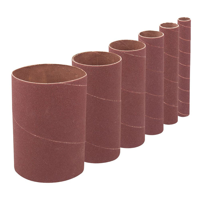 90mm Bobbin Sleeve Set 6pce - 90mm 120 Grit