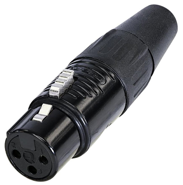 3 Pole XLR Socket Black