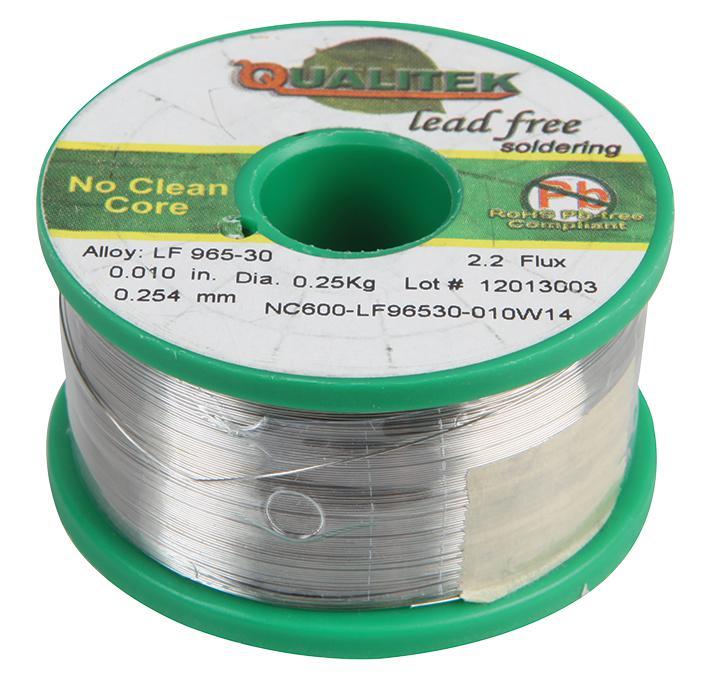 Cored Lead Free Solder Wire, No-Clean, 250g