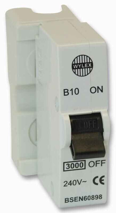 WYLEX - 10A Plug In Circuit Breaker, SP Type B