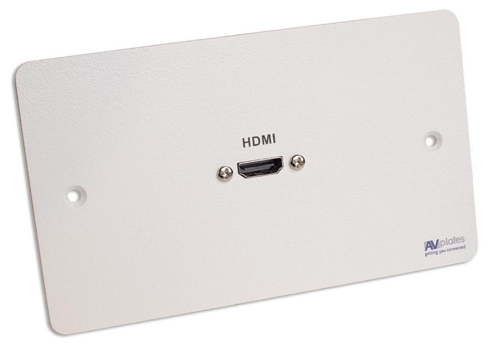 2 Gang HDMI Wall Plate