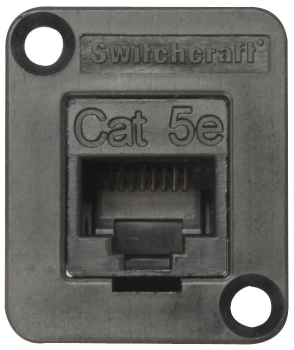 RJ45 Cat5E, Feed Through, Panel