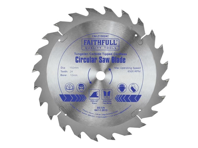 TCT Cordless Trimsaw Blade