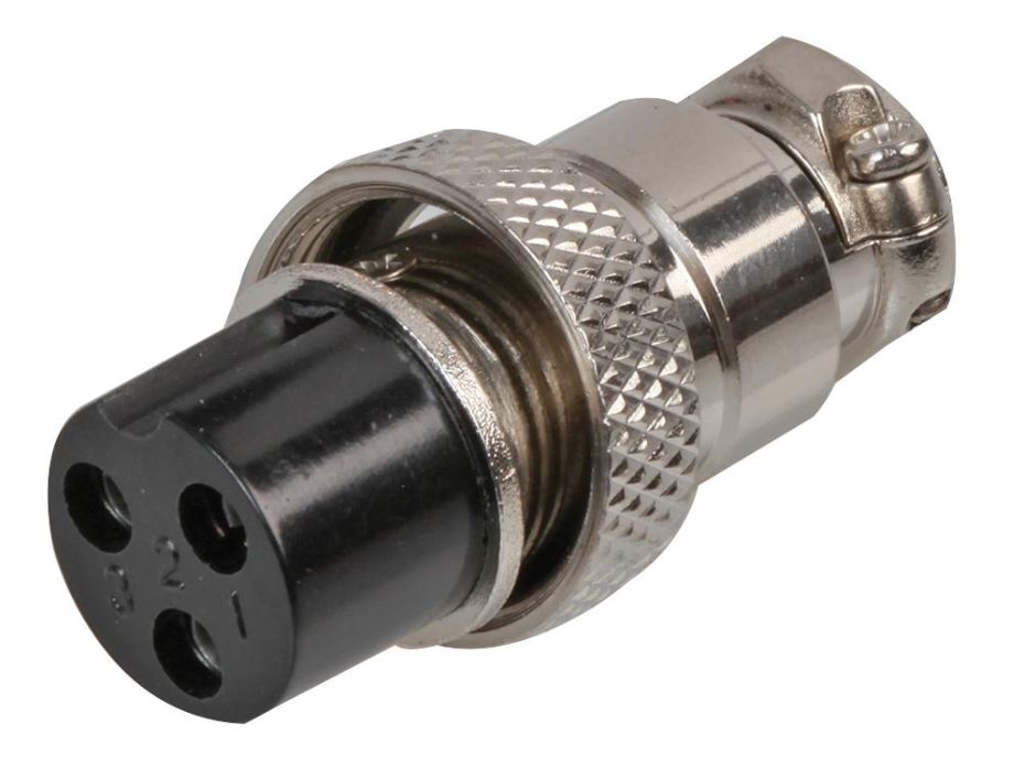 3-Pin Multi-Pole Connector Socket