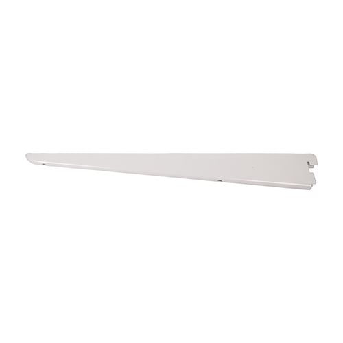 Twin Slot Shelf Bracket White