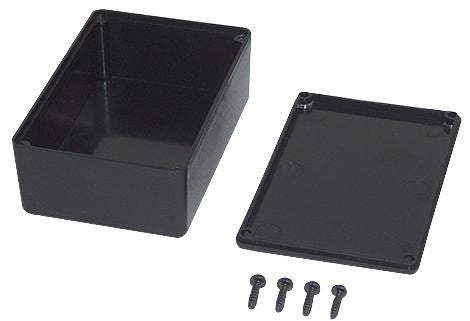 Black ABS Potting Boxes and Lids