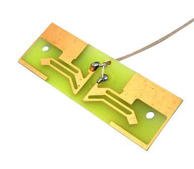 Antenna, GSM, 75X25mm PCB, 100mm UFL