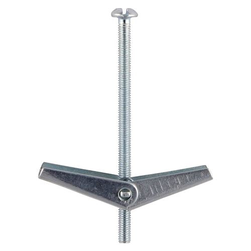 Spring Toggles - Ideal For Overhead Installations - Zinc. Various Sizes