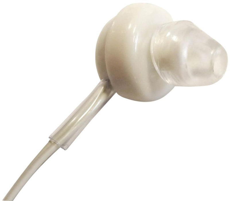 Mono Magnetic Earpiece with 3.5mm Jack, White