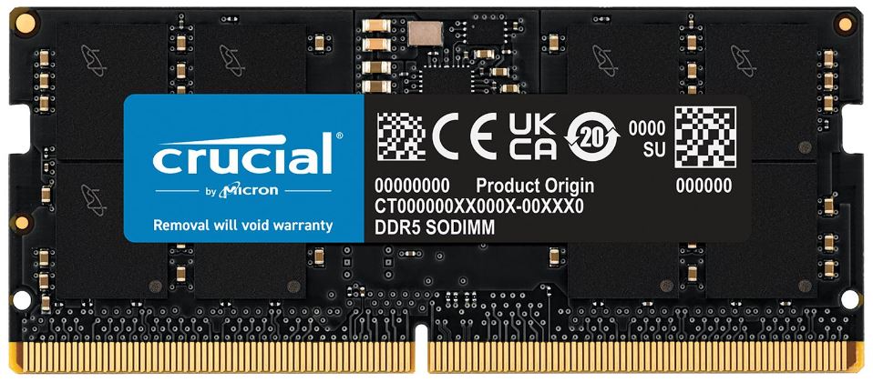 16GB DDR5-4800 PC5-38400 SODIMM RAM