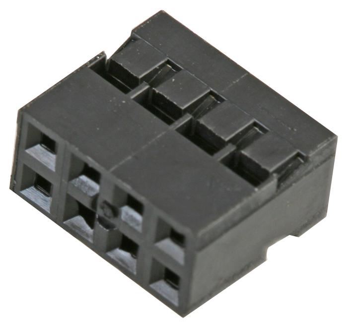 2mm Crimp Housing 4+4 Way, 10 Pack — StampyTools