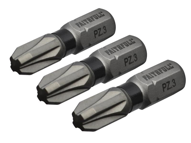 Impact Screwdriver Bits, Pozidriv