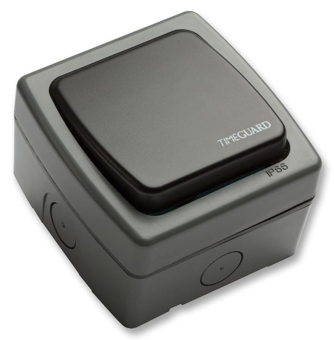 Weathersafe 1 Gang Bell Push Switch, IP66